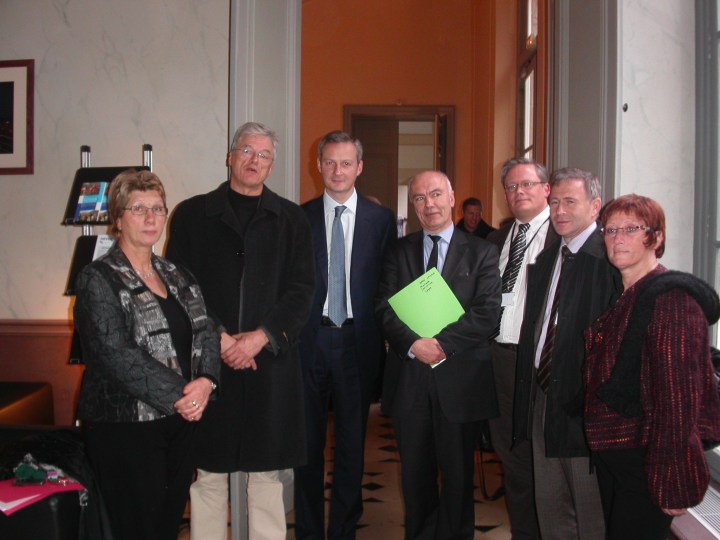réunion sur le Haras avec le Ministre de l'agriculture