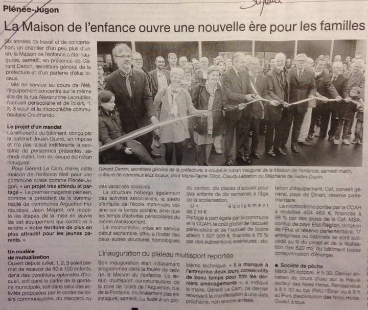 Ouest-France 27 octobre